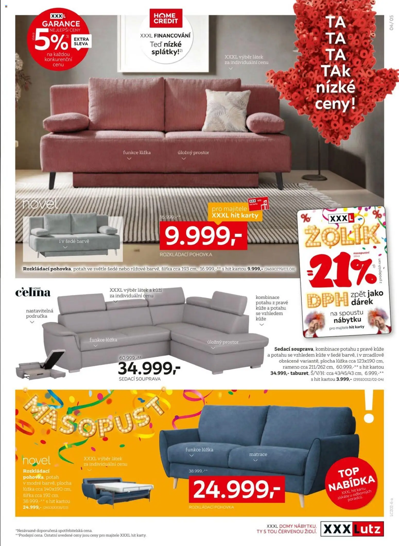 XXXLutz leták - DPH zpět jako dárek od 02.02.2026 | Strana: 5 | Produkty: Sedací souprava, Matrace, Pohovka, Karty