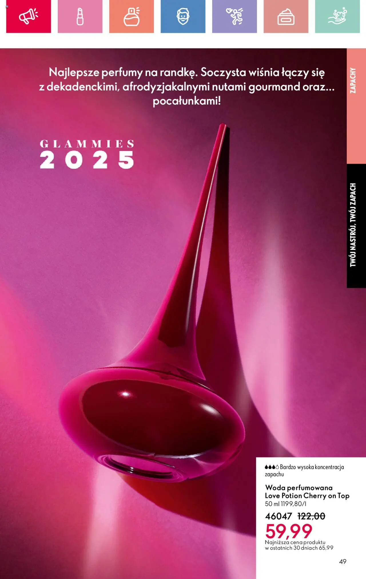 Oriflame Katalog 11 2025 od 27.07.2025 | Strona: 49 | Produkty: Top, Perfumy, Zapach, Woda