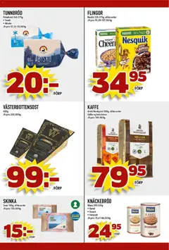 Matdax erbjudanden - Förhandsvisning av reklamblad från butik Matdax aktuell från 07.04.2026 | Sida: 20 | Produkter: Tunnbröd, Kanel, Kaffe, Flingor