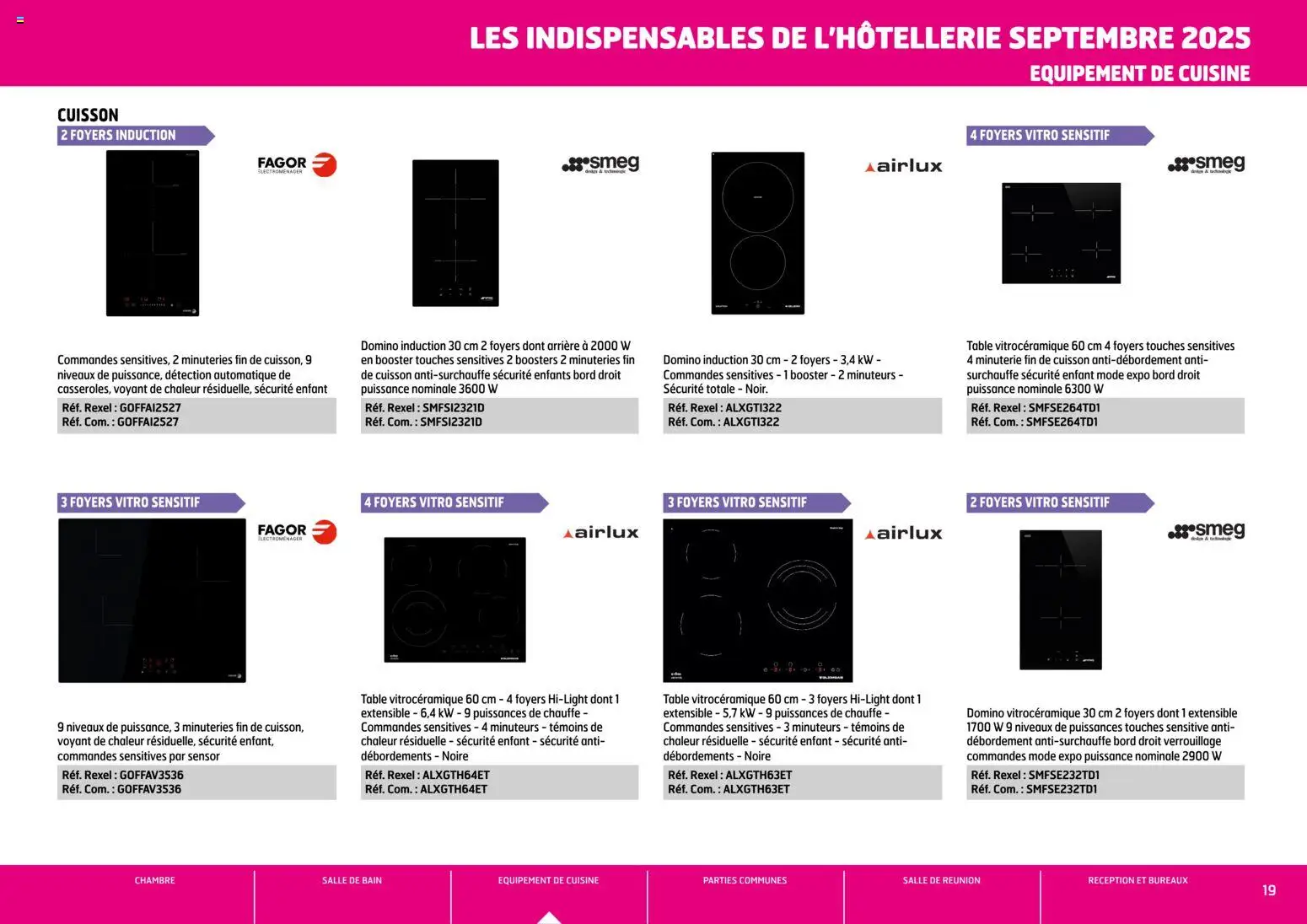 {H1} | Page: 19 | Produits: Table