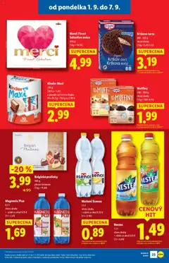 Merci Finest Selection srdce, 250 g (1 kg = 19,96) │ platný od 01.09.2025 | Strana: 25