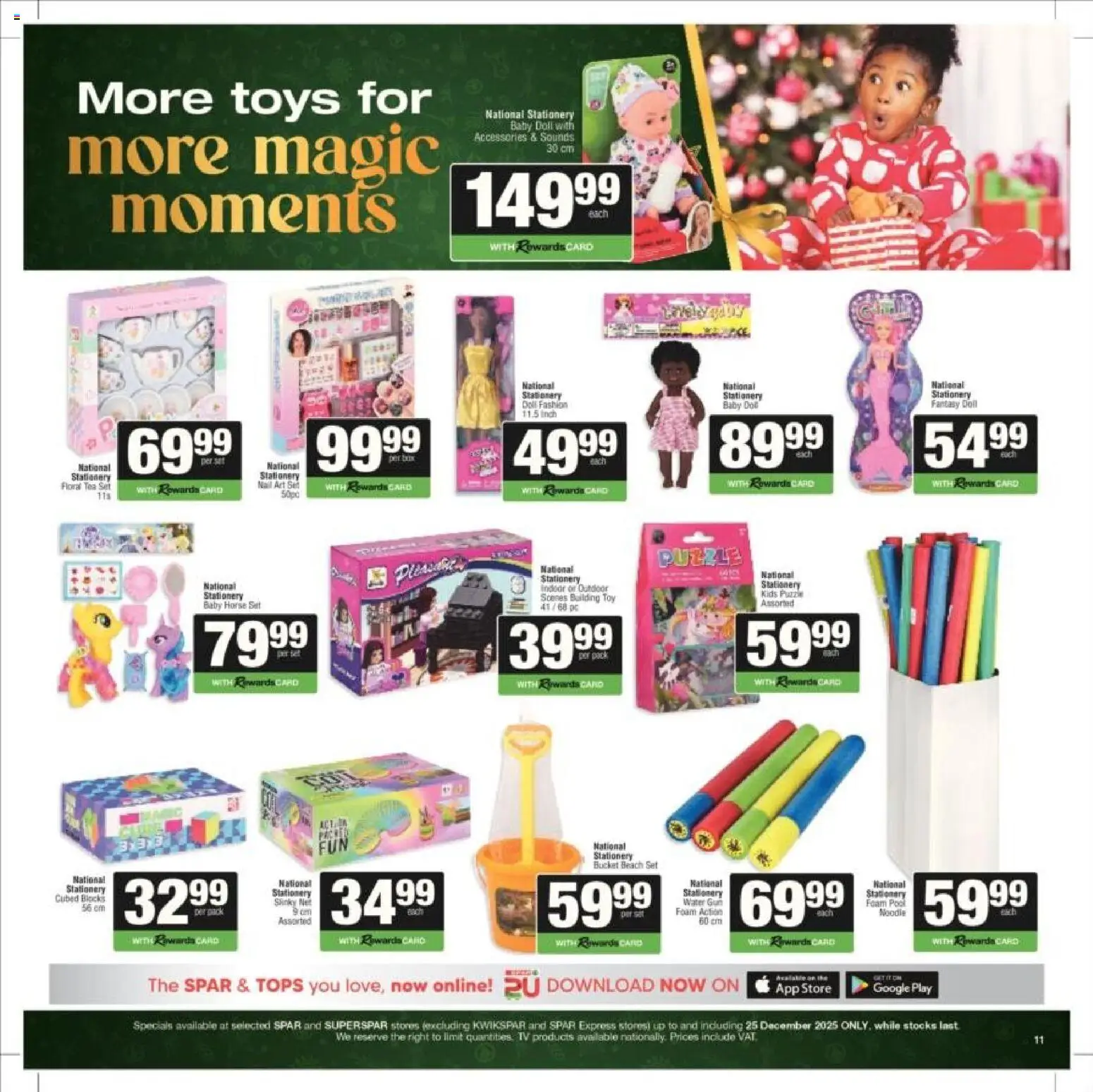New Superspar catalogue – valid from 08.12.2025 | Page: 27 | Products: PC, Toys, Tea, Water
