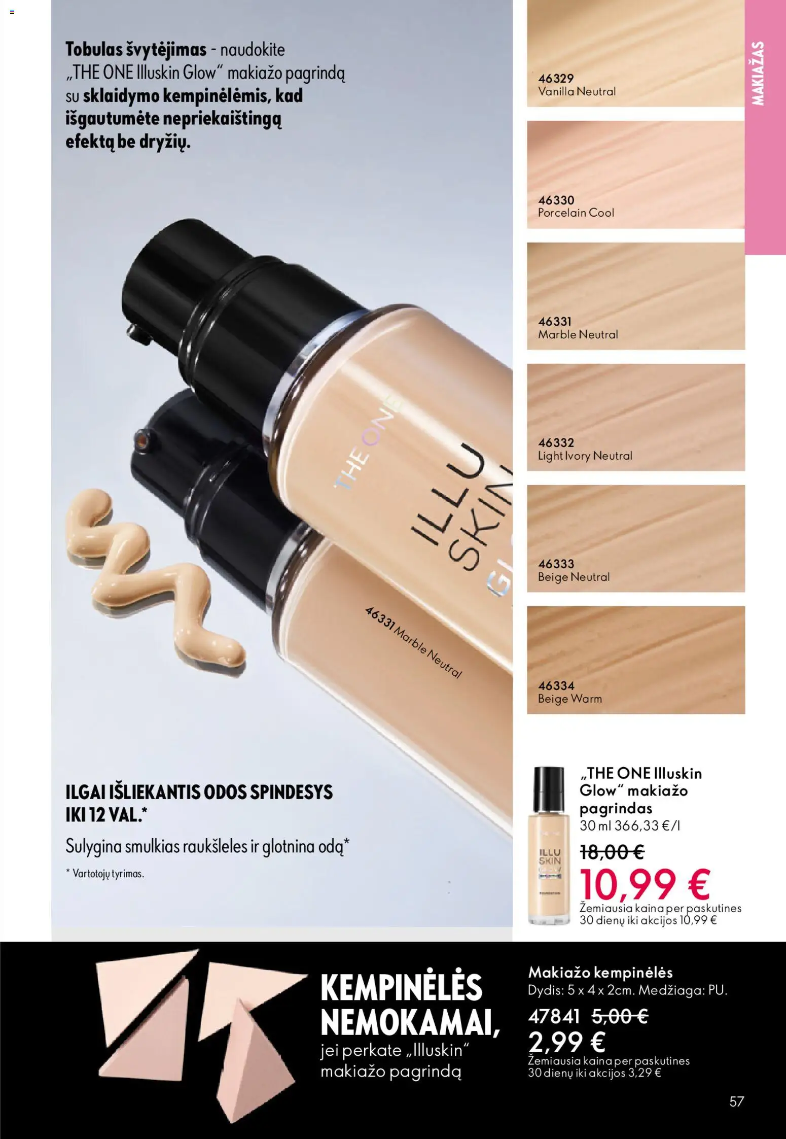 Oriflame akcijos nuo 18.02.2026 | Puslapis: 57 | Prekių: Makiažas