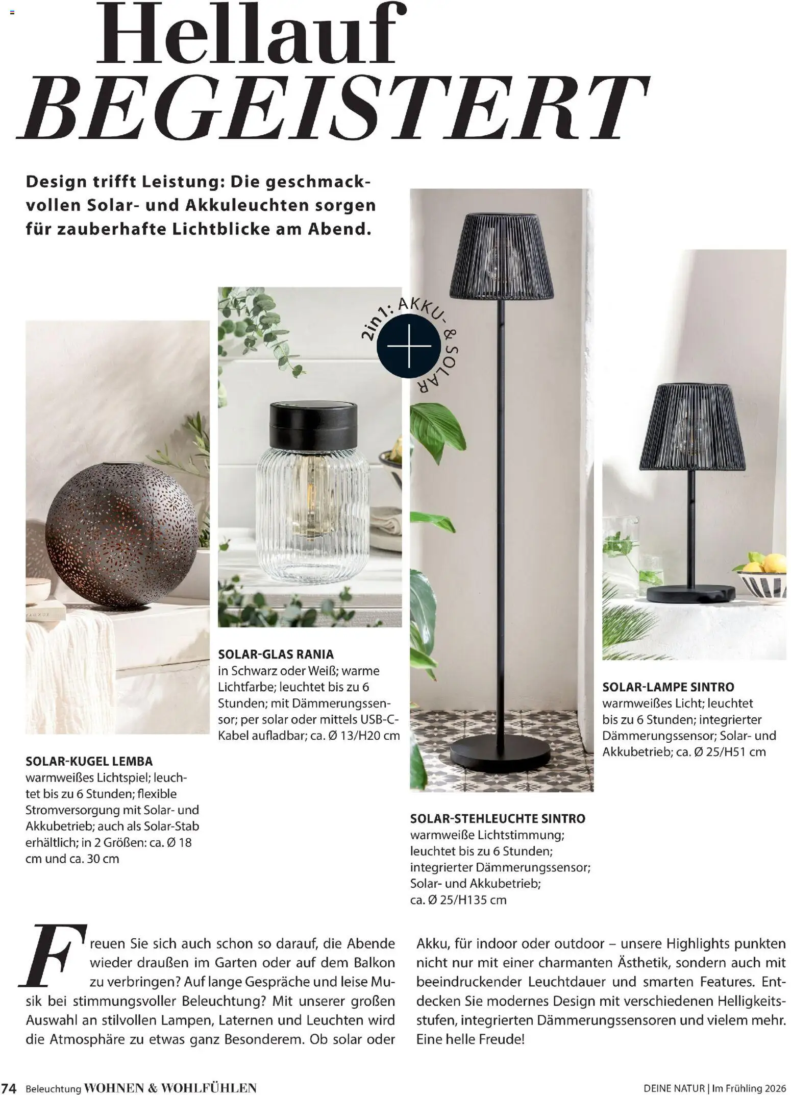 Dehner Flugblatt gültig ab 05.03.2026 | Seite: 74 | Produkte: Kabel