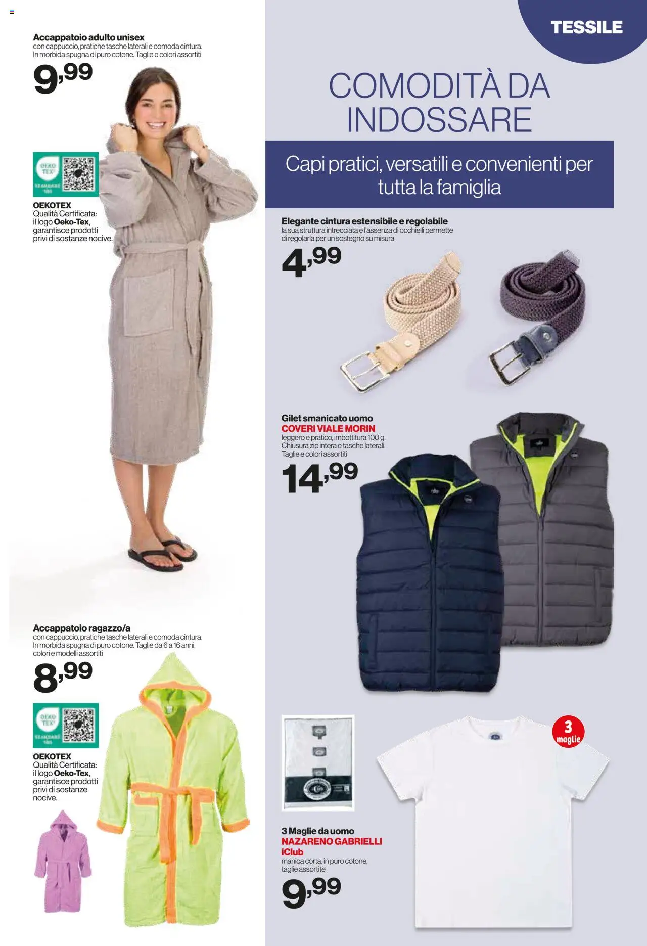 Volantino IN's del 13.08.2025 | Pagina: 23 | Prodotti: Spugna, Smanicato, Accappatoio, Gilet