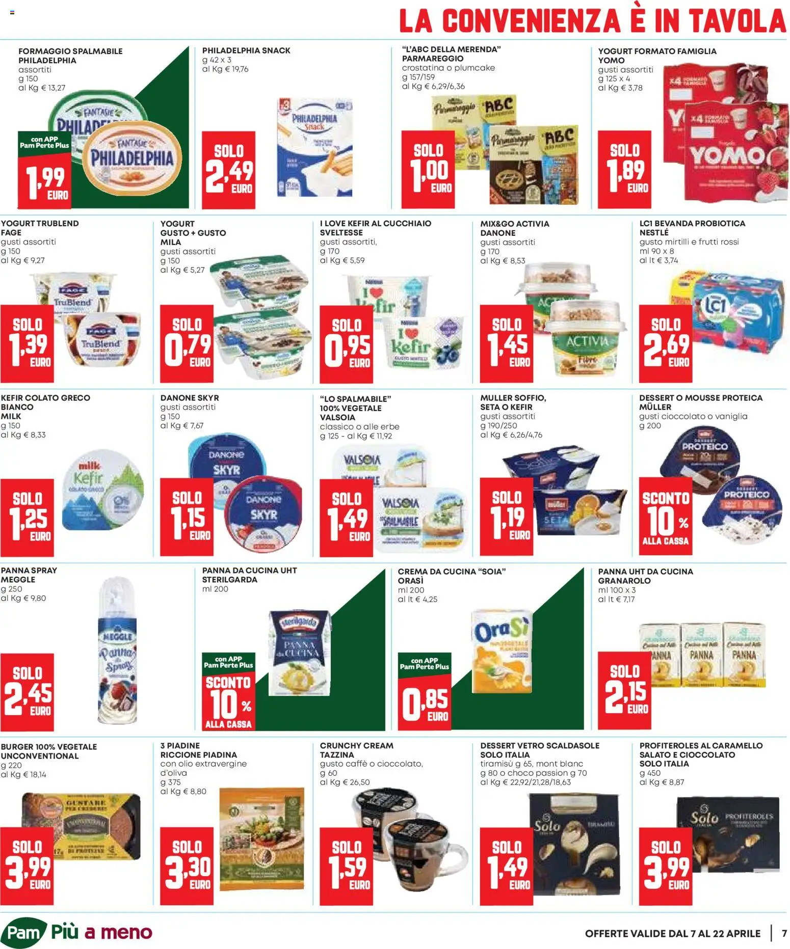 Volantino Panorama del 07.04.2026 | Pagina: 7 | Prodotti: Caffè, Panna, Piadina, Plumcake