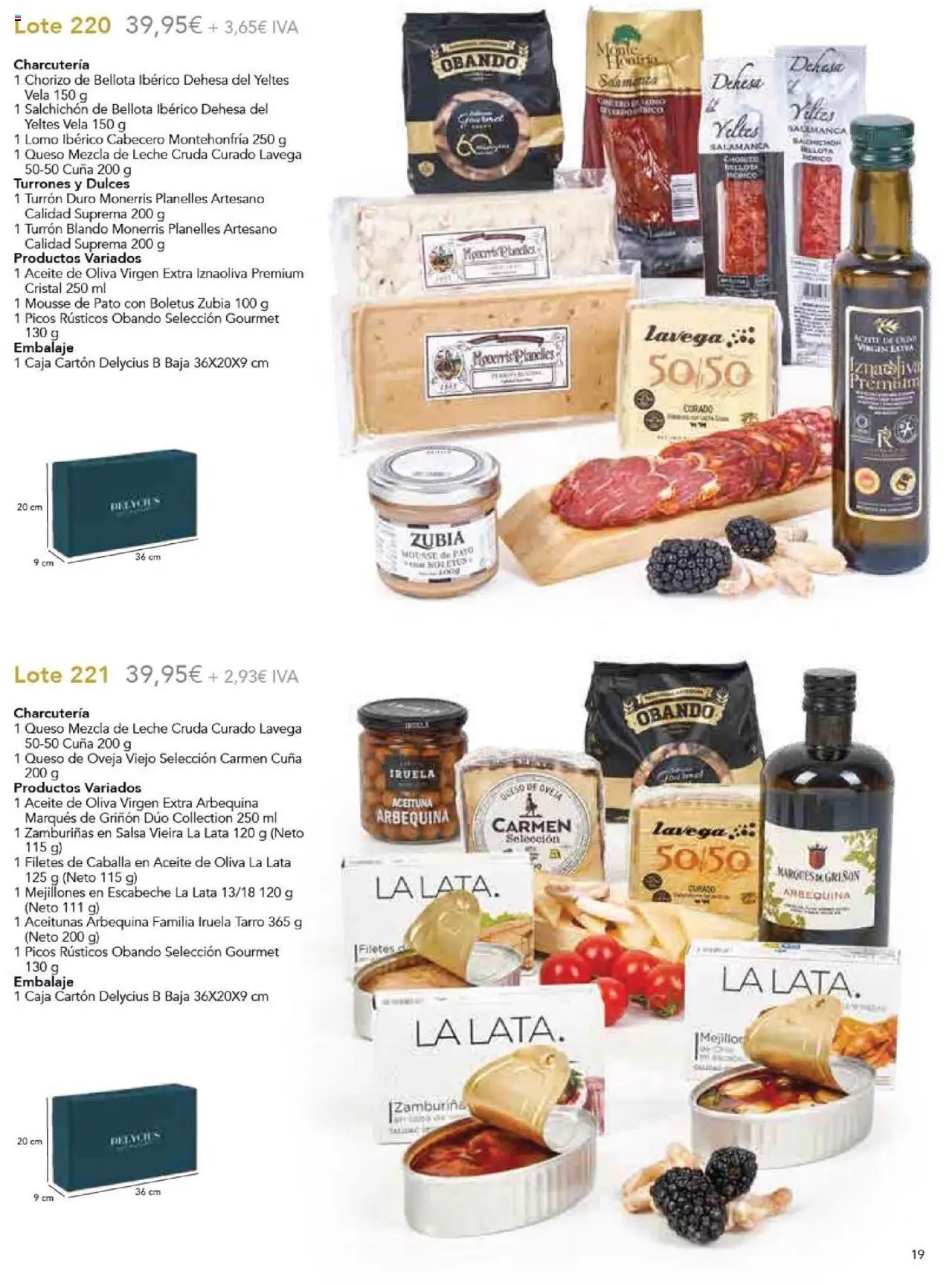 E.Leclerc Regalos de Navidad 2025 │ válido desde el 10.10.2025 | Página: 21 | Productos: Queso de oveja, Vela, Cuna, Caja