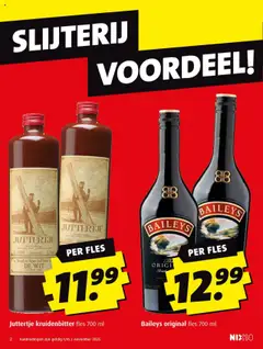 Boni -  Slijterij folder  - Voorbeeld van een folder van Boni, geldig van 29.09.2025 | Pagina: 2 | Producten: Fles, Slijterij