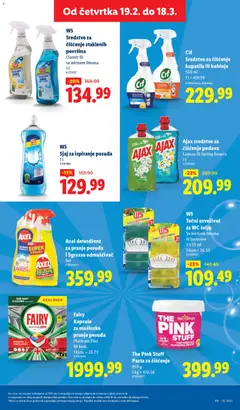 W5 Tečni osveživač za WC šolju, Sa mirisom limuna ili borovine 3 x 55 ml - pregled Lidl kataloga - važi od 05.03.2026 | Strana: 35
