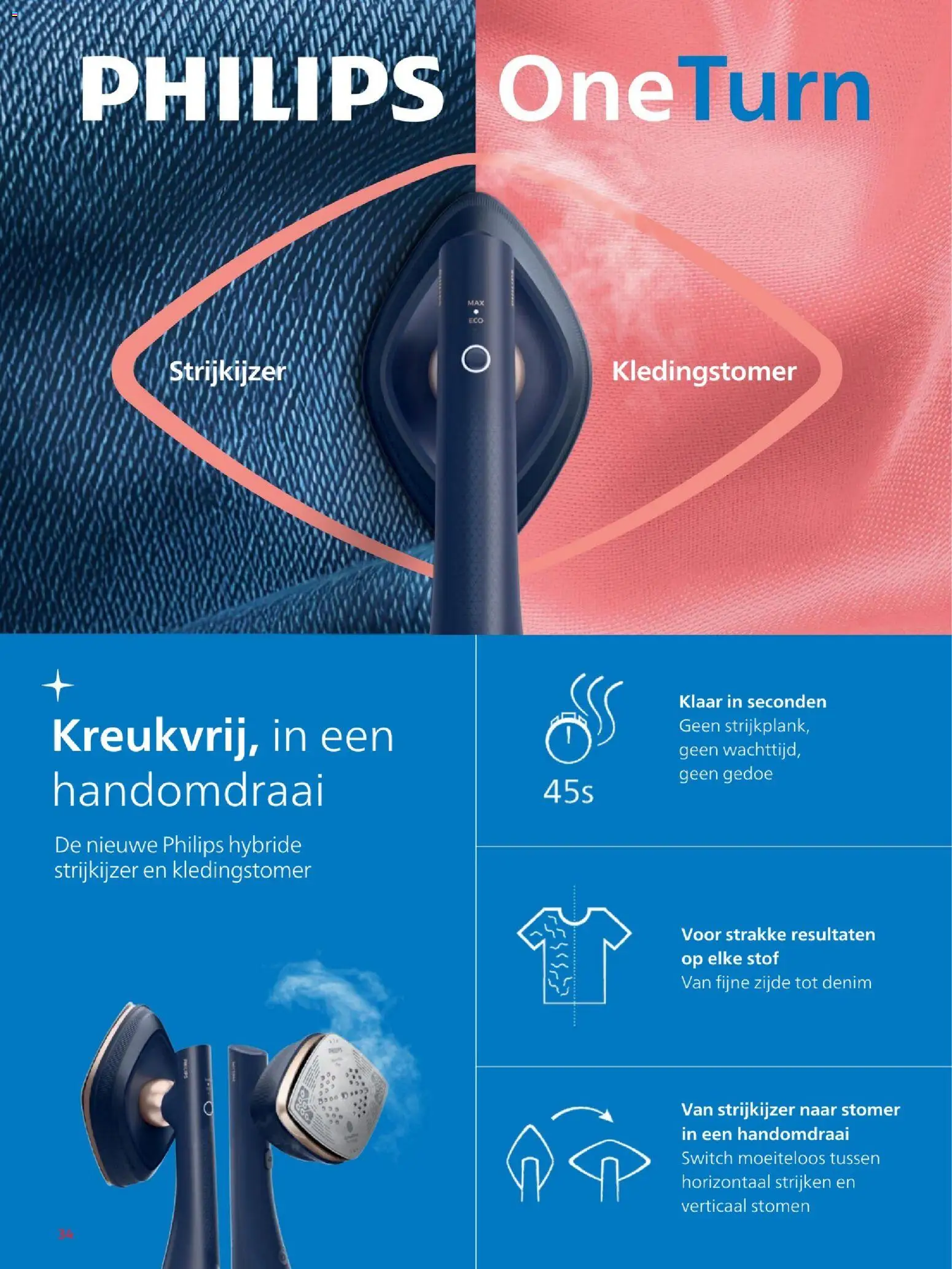 {H1} | Pagina: 34 | Producten: Strijkijzer