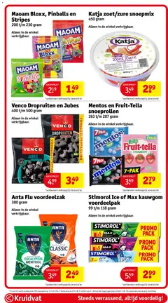 Stimorol Ice of Max kauwgom voordeelpak, 99 t/m 118 gram - Voorbeeld van een folder van Kruidvat, geldig van 13.01.2026 | Pagina: 73