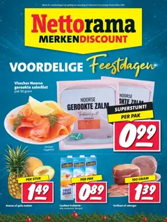 Nettorama - Folder - Voorbeeld van een folder van Nettorama, geldig van 22.12.2025