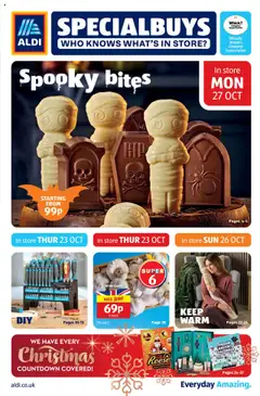 Preview of Aldi - Weekly offers UK Specialbuys valid from 23.10.2025
