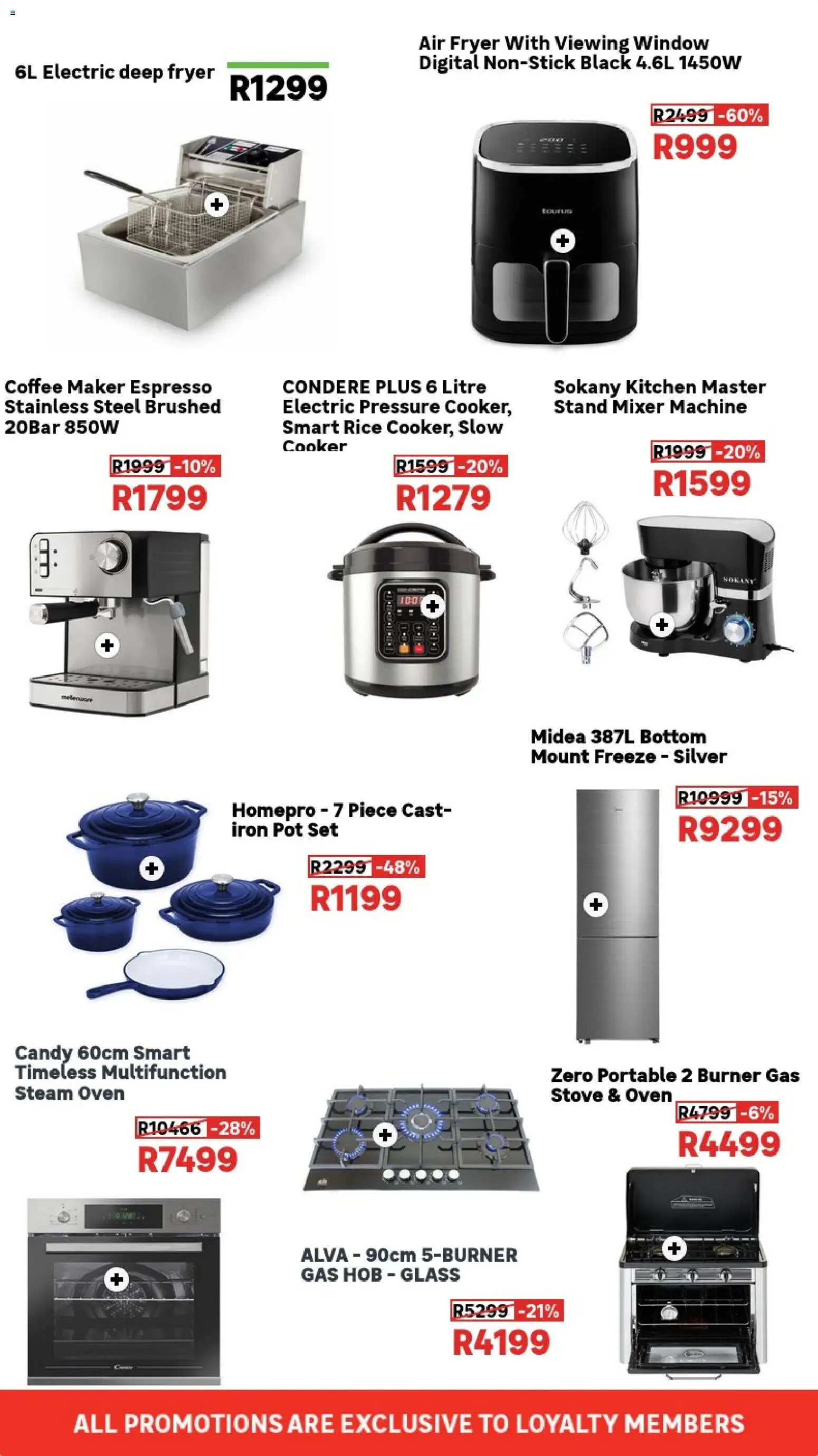 New Leroy Merlin catalogue – valid from 01.03.2026 | Page: 7 | Products: Coffee maker, Fryer, Air fryer, Coffee