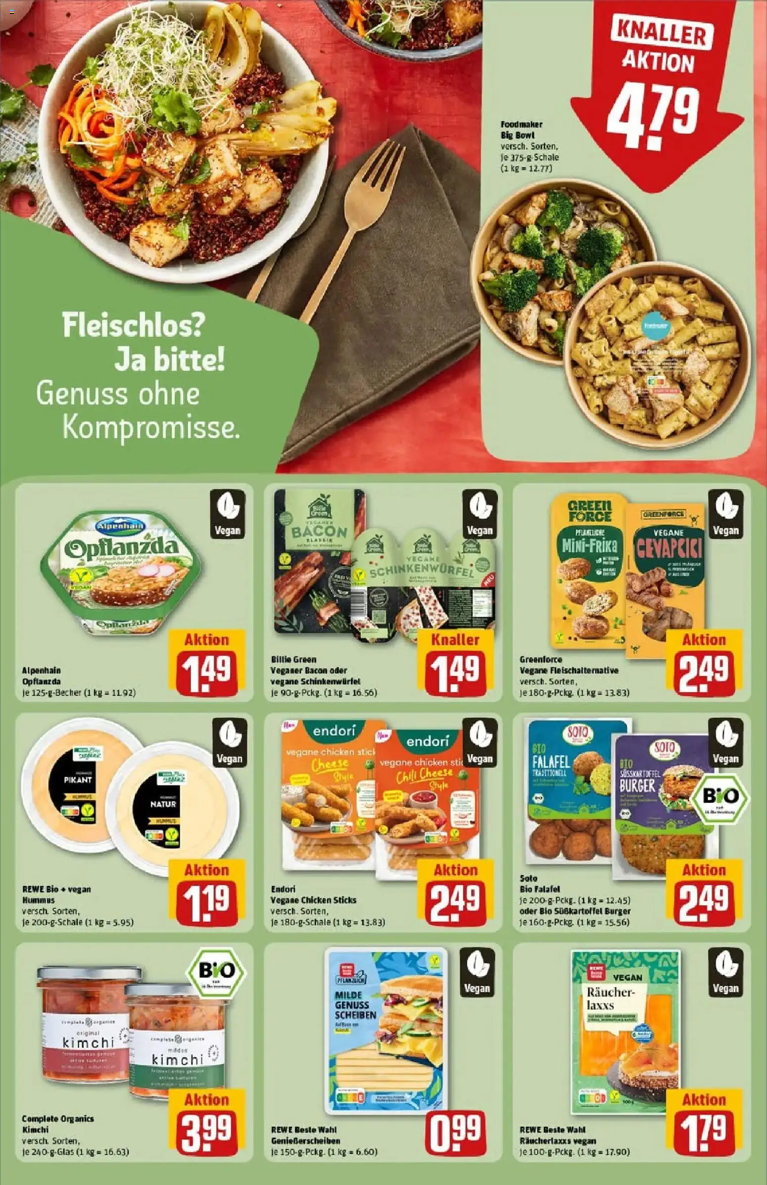 Rewe prospekt Nürnberg	 – gültig ab 11.01.2026 | Seite: 23 | Produkte: Cevapcici, Burger, Chili