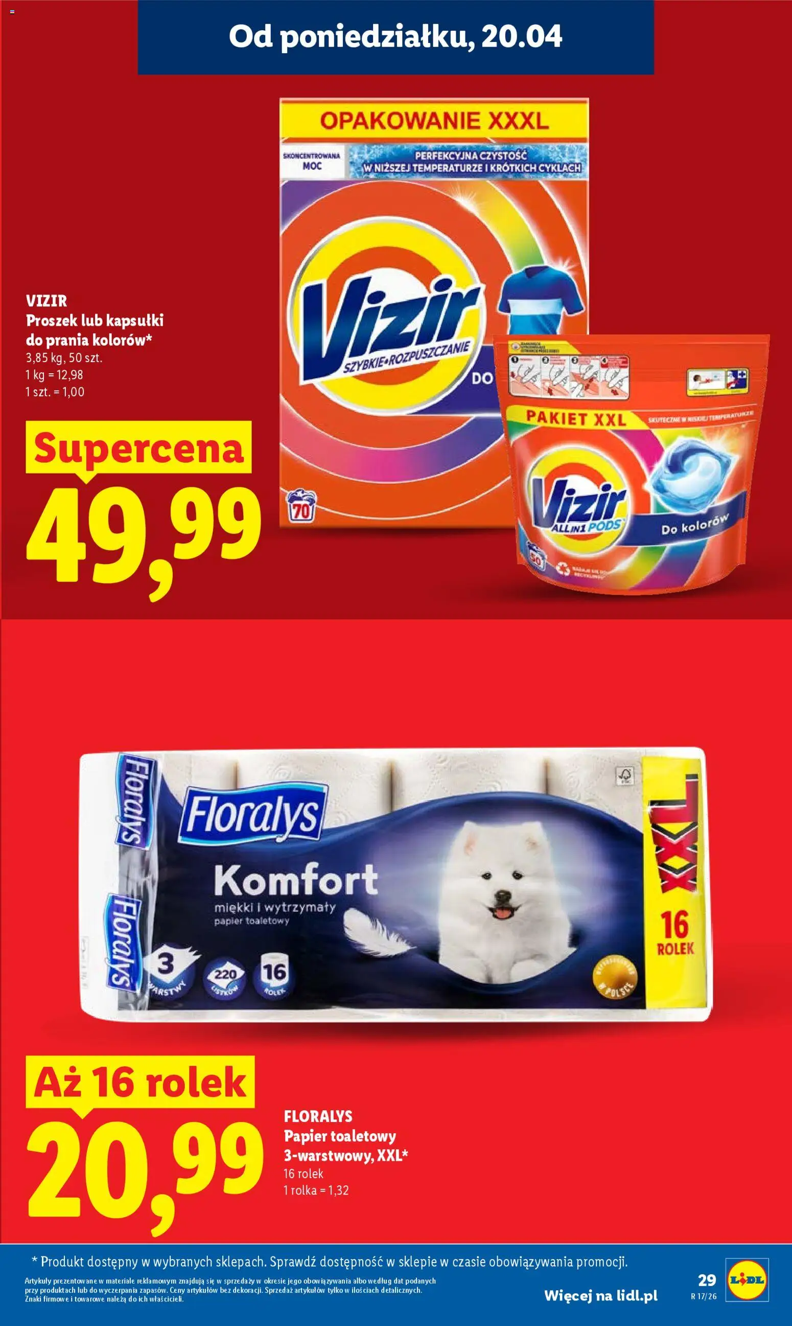 Lidl gazetka od 20.04.2026 | Strona: 29