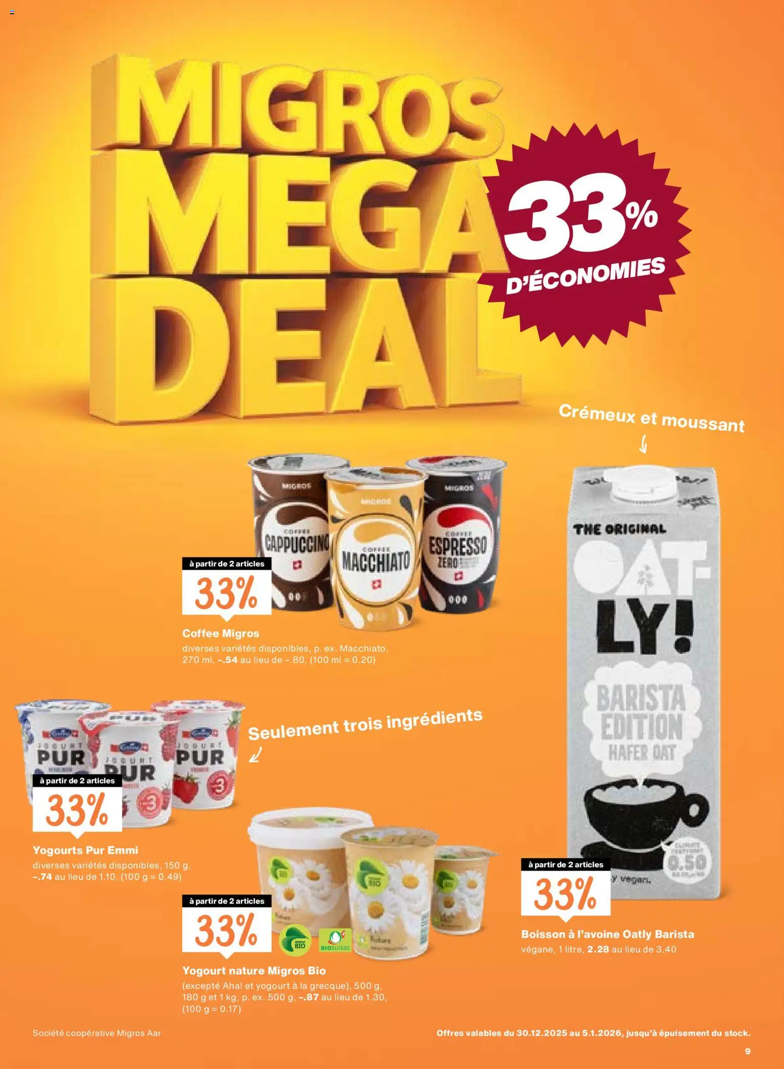 Migros Aktionen FR – gültig ab 30.12.2025 | Seite: 9