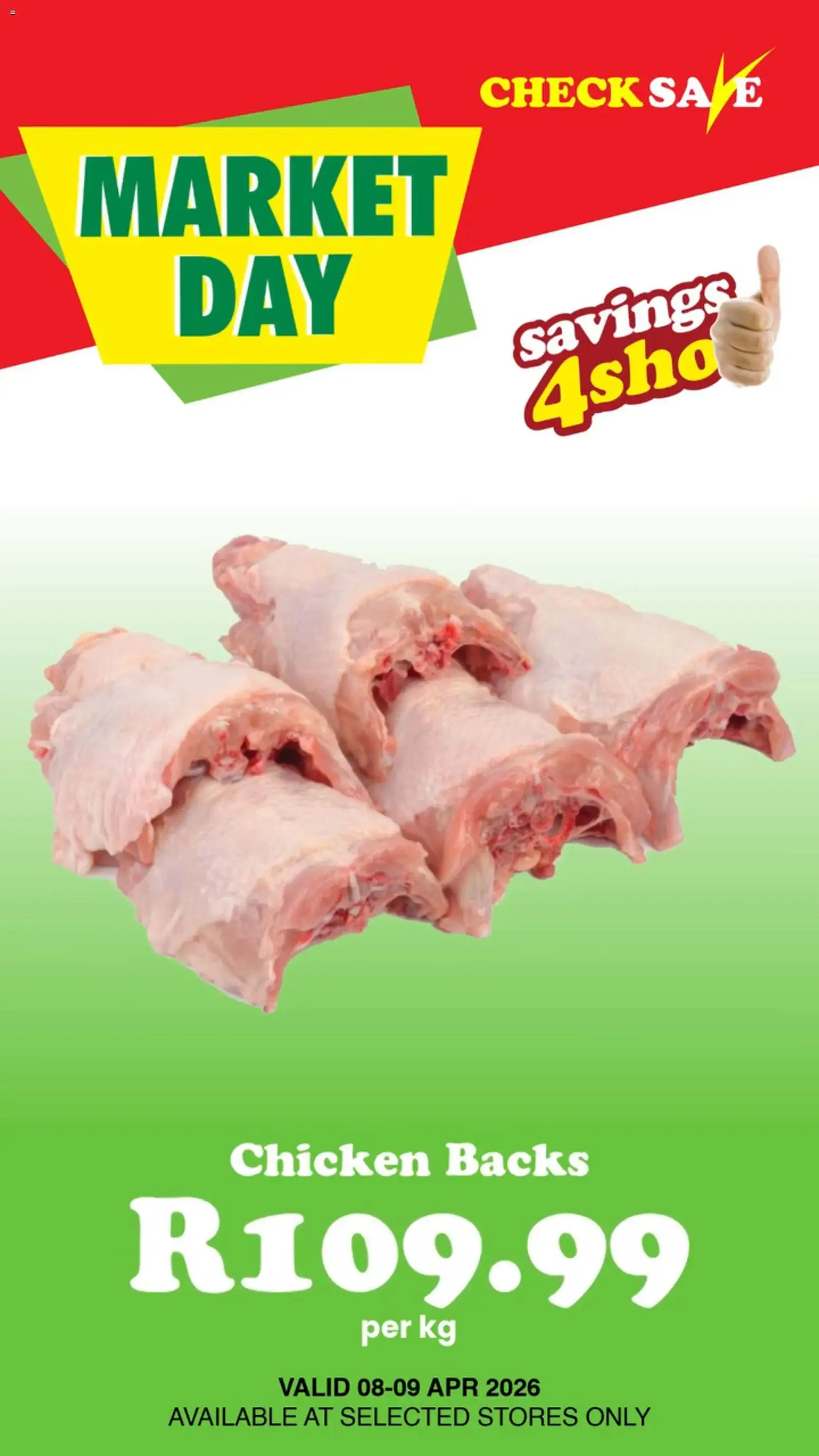 New Check Save catalogue – valid from 08.04.2026 | Page: 4 | Products: Chicken