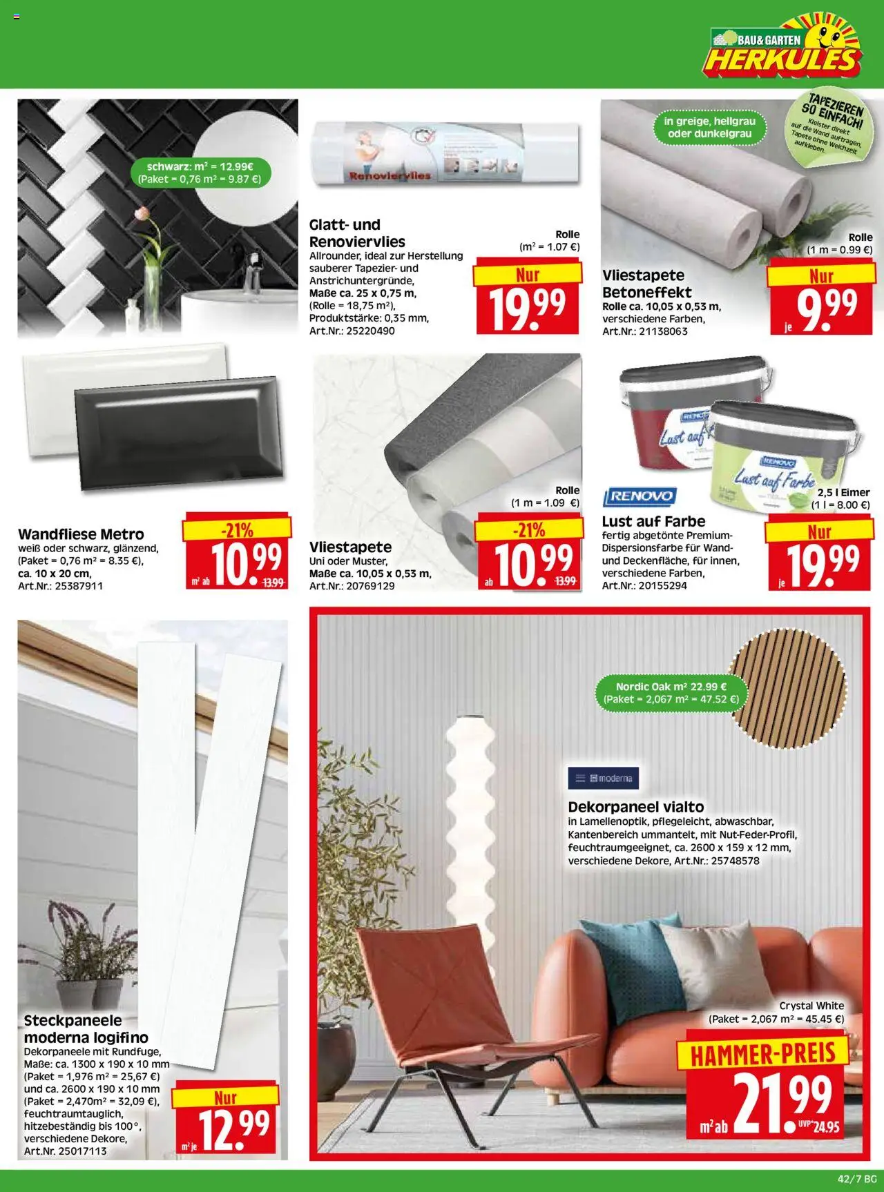 HERKULES Bau & Garten – gültig ab 13.10.2025 | Seite: 7