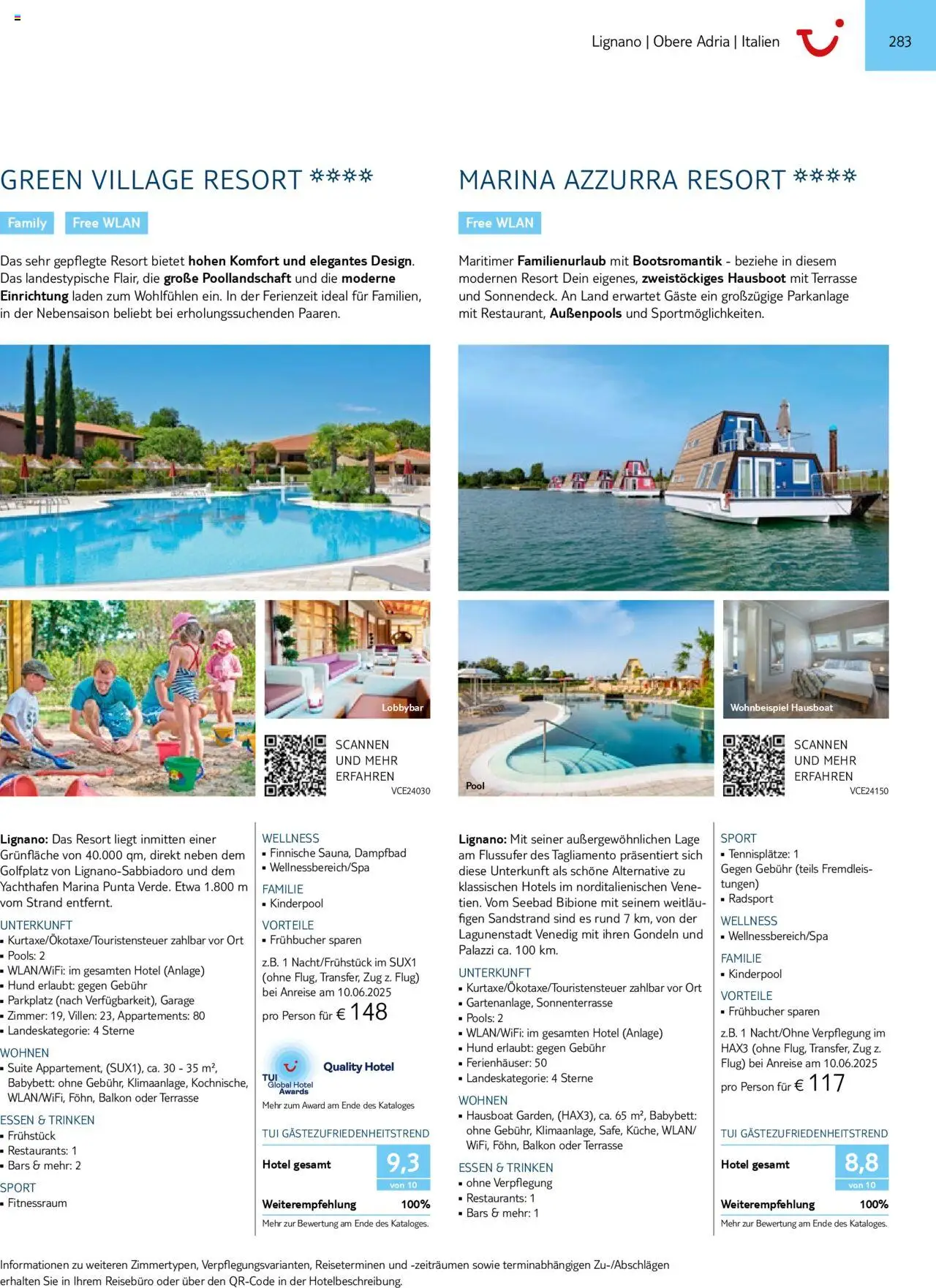 Aida - Urlaub mit eigener Anreise 2025/26 – gültig ab 01.11.2024 | Seite: 283 | Produkte: Babybett