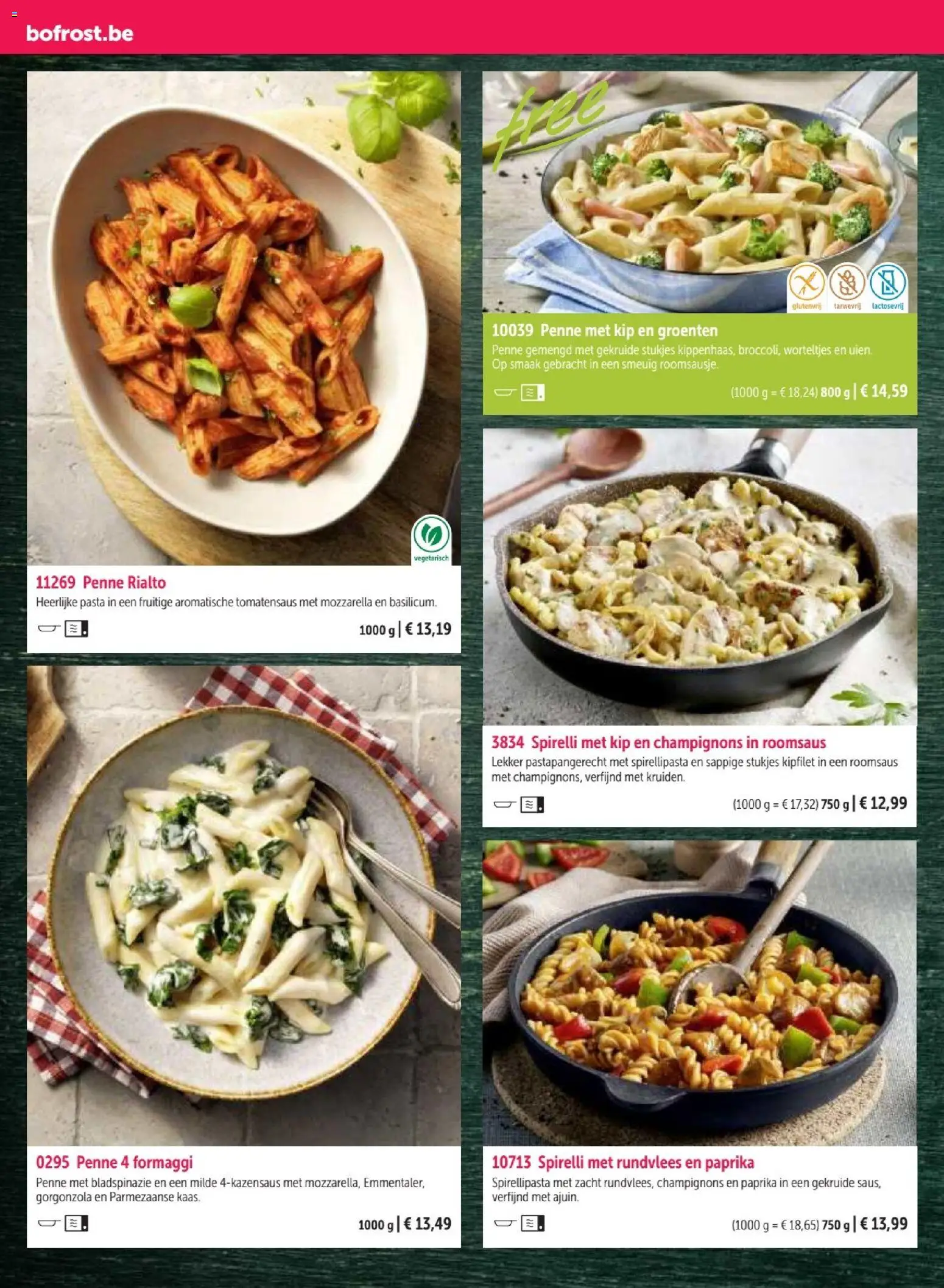 {H1} | Pagina: 104 | Producten: Pasta, Mozzarella, Rundvlees, Groenten