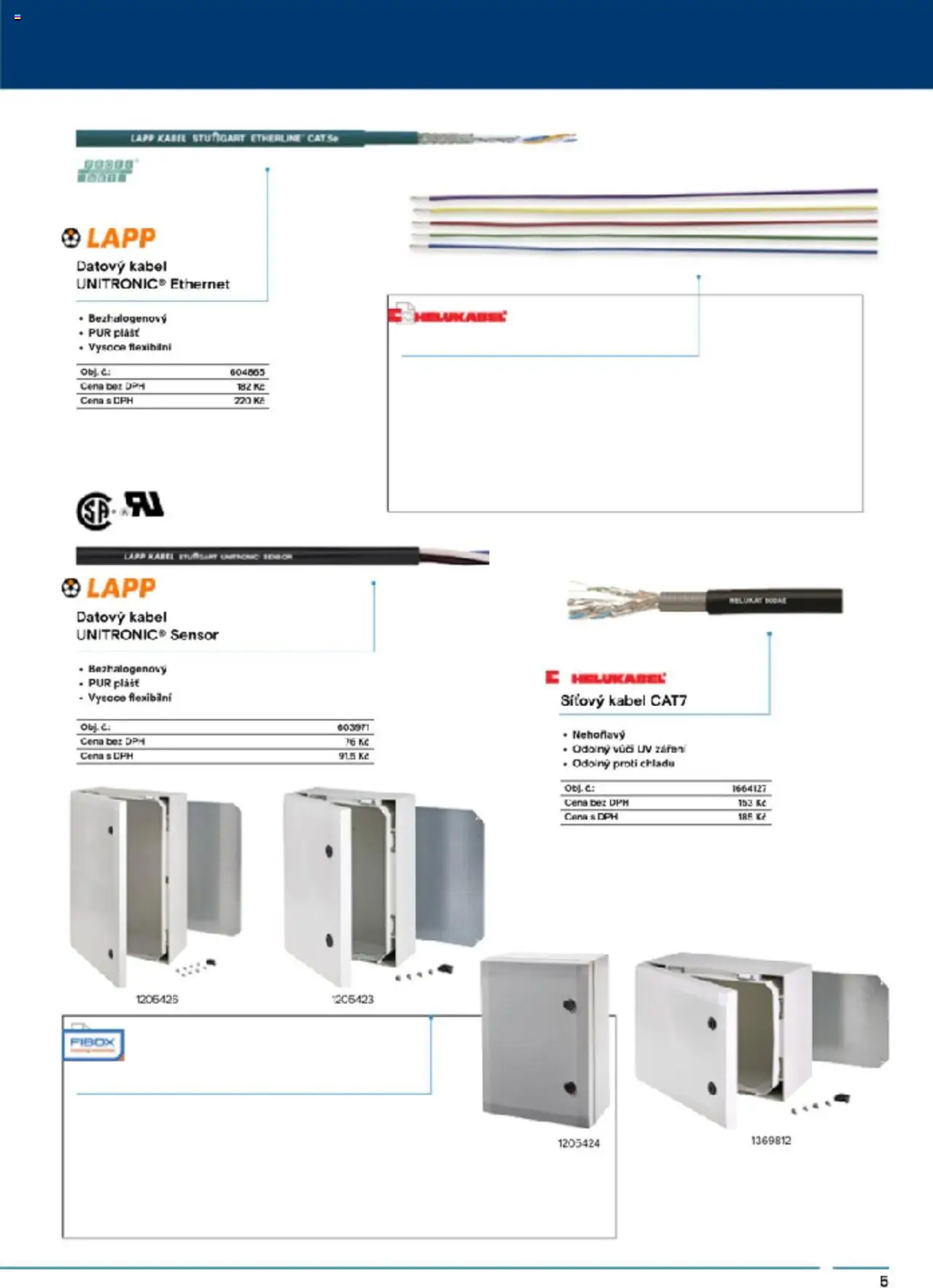 Conrad leták - Zautomatizujte si cestu k úspěchu od 07.03.2025 | Strana: 5 | Produkty: Kabel