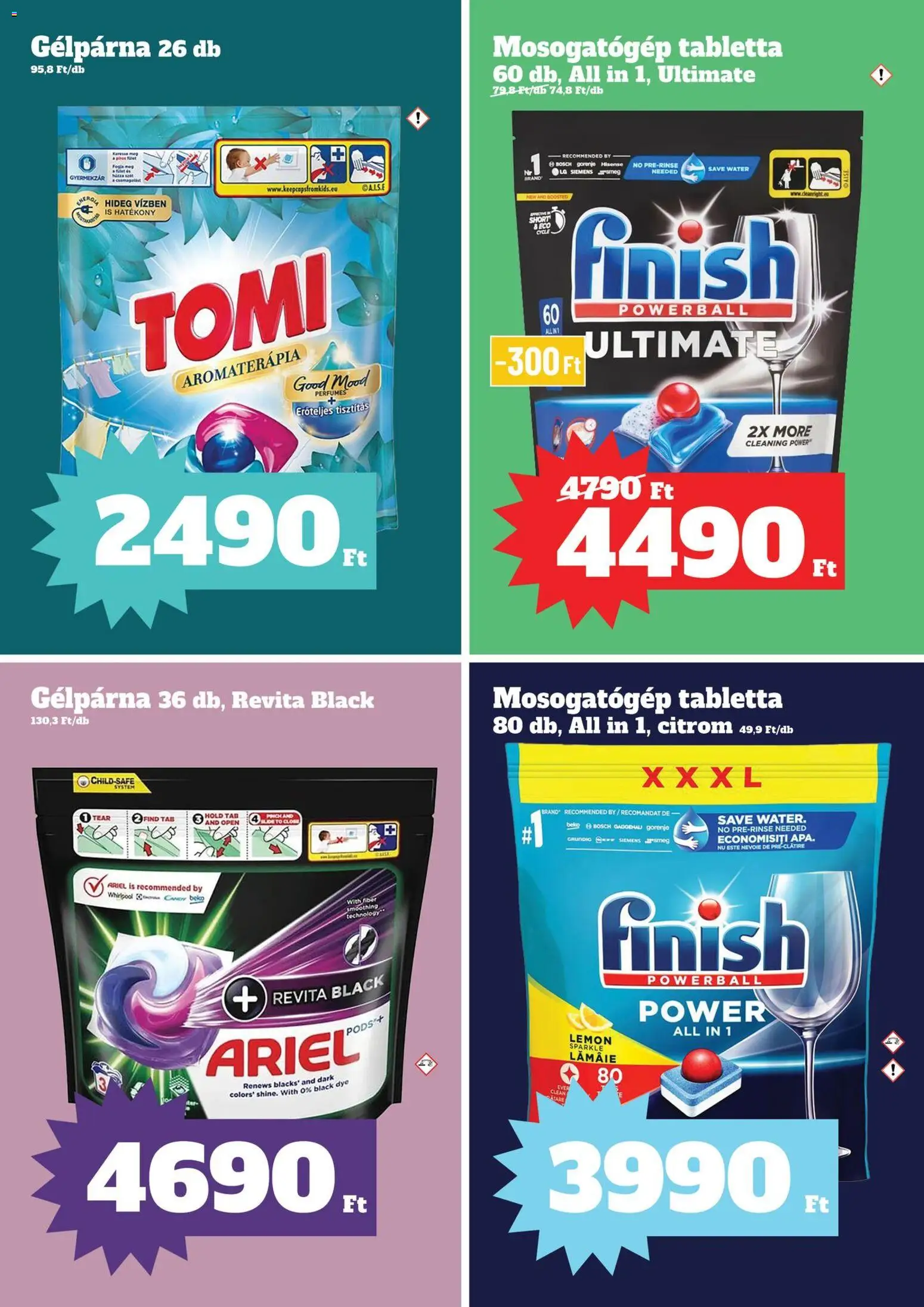 Family Diszkont akciós ujság - amely érvényes a következő dátumtól: 19.02.2026 | Oldal: 17 | Termékek: Ariel, Mosogatógép, Mosogatógép tabletta, Citrom