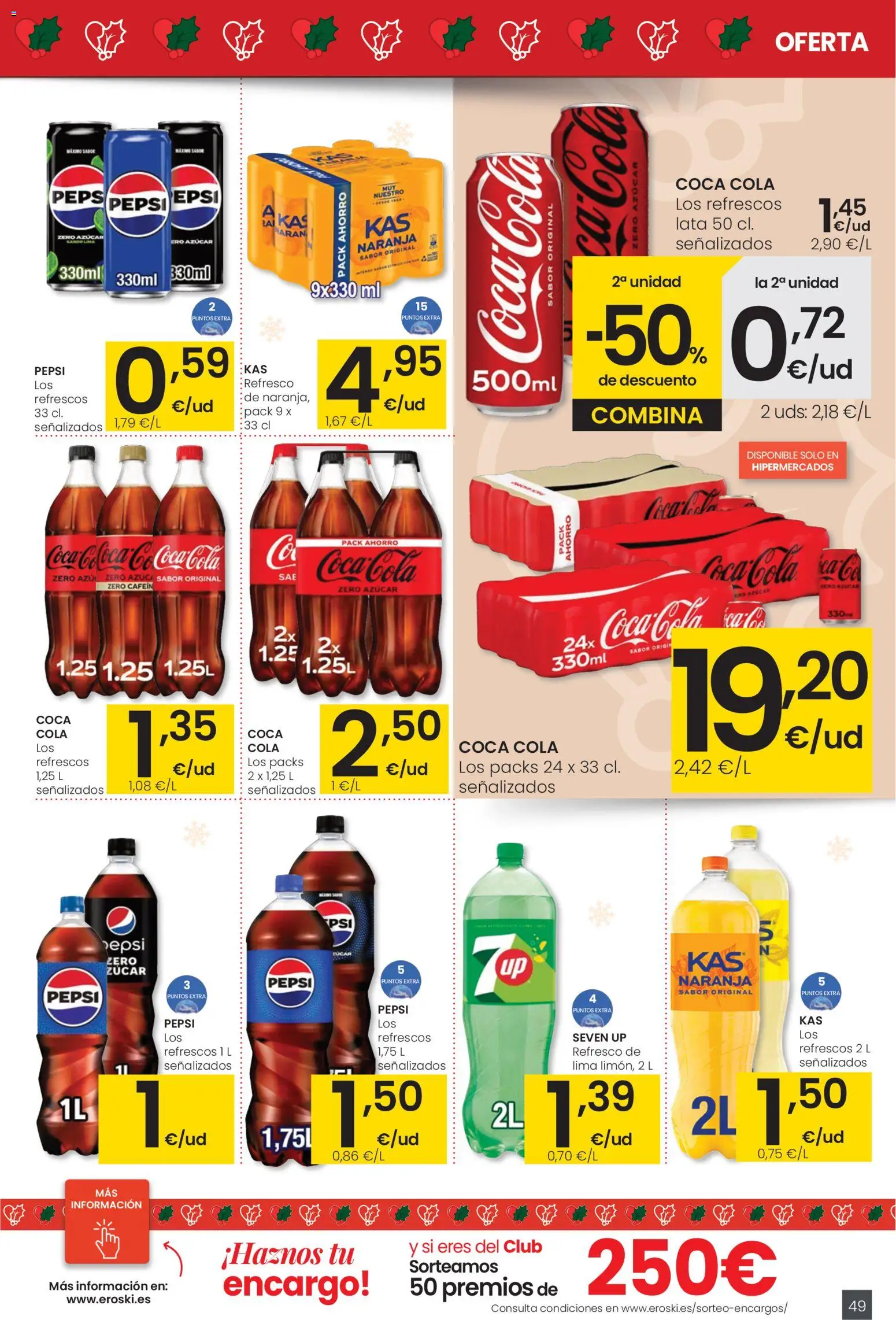 Eroski - Navidad │ válido desde el 18.12.2025 | Página: 49 | Productos: Lima