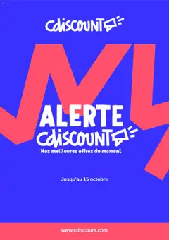 Cdiscount - Prévisualisation de Cdiscount catalogue valide à partir de 03.10.2025