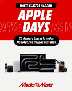 Vista previa Media Markt folleto válido desde el 25.08.2025