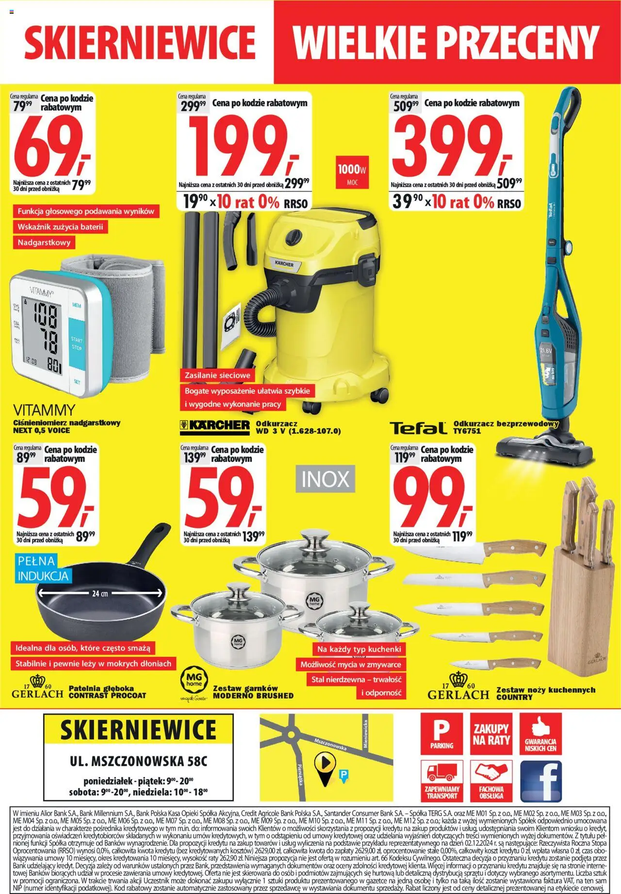 Mediaexpert Gazetka - Wielkie przeceny Skierniewice od 23.10.2025 | Strona: 8 | Produkty: Odkurzacz, Ciśnieniomierz, Patelnia, Tefal
