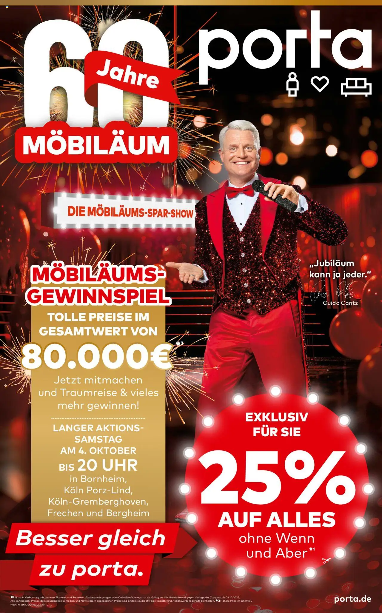 Porta! 25% auf Alles – gültig ab 29.09.2025 | Seite: 1 | Produkte: Uhr