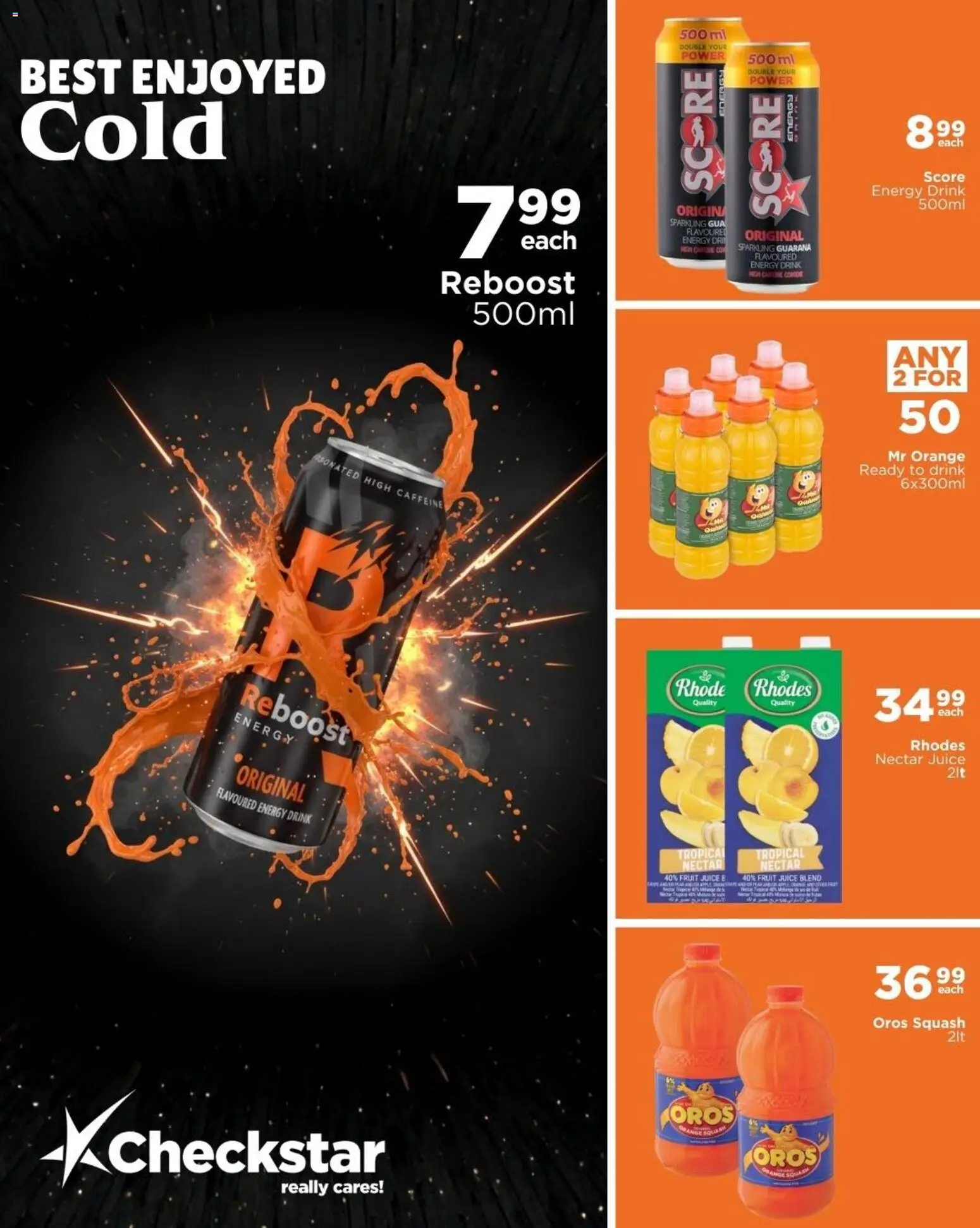 New Check Star catalogue – valid from 25.02.2026 | Page: 7 | Products: Squash, Juice, Fruit
