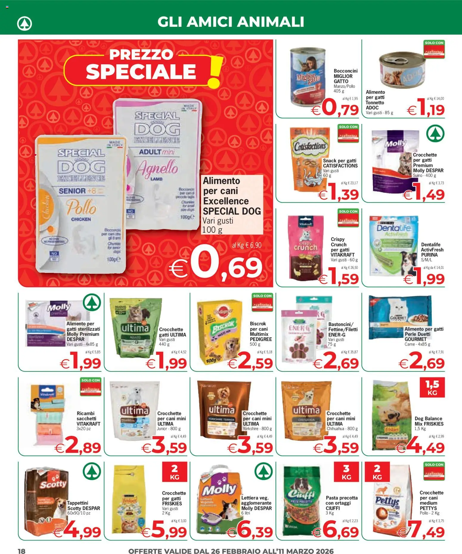 Volantino Eurospar del 26.02.2026 | Pagina: 18