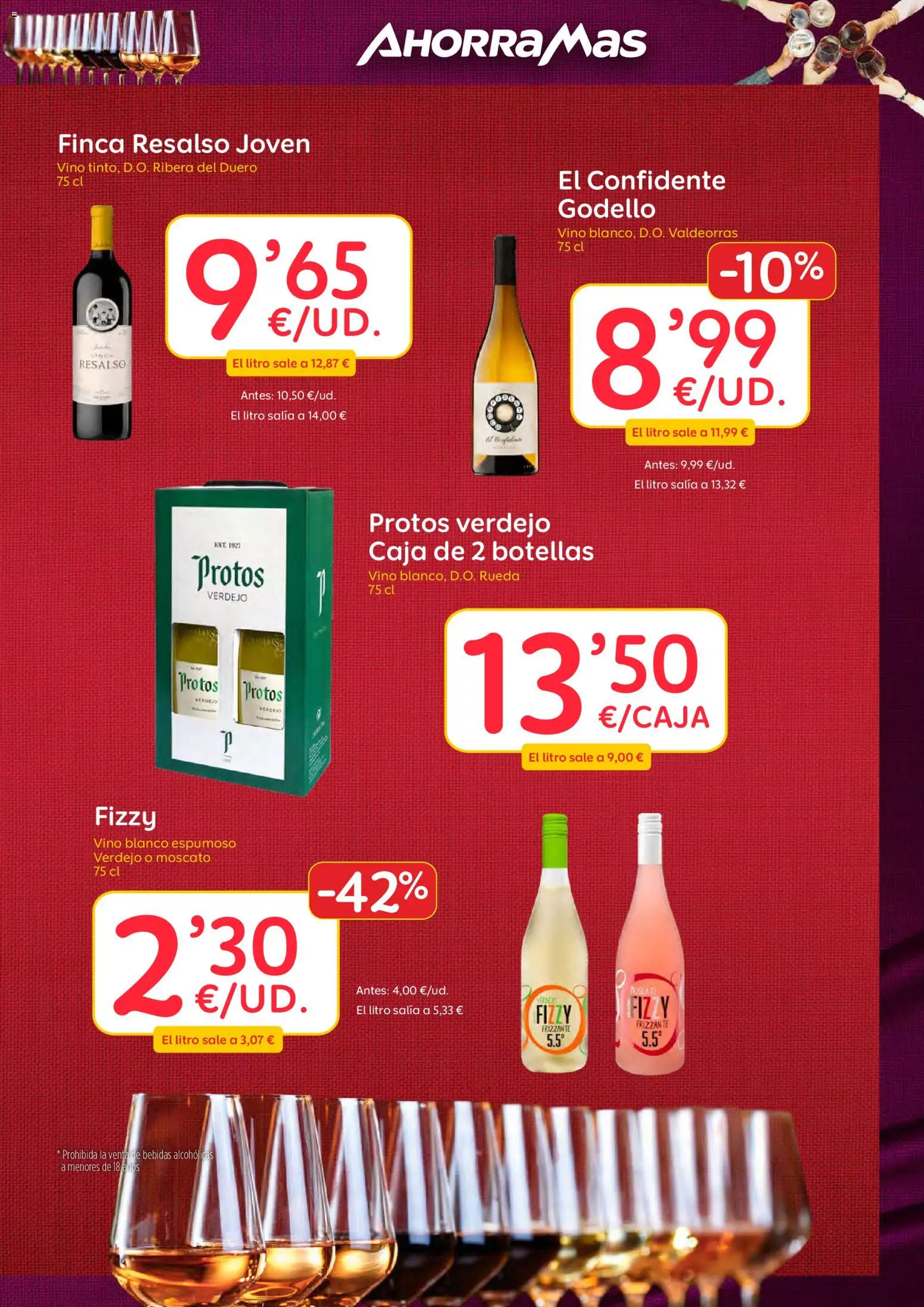 AhorraMas folleto │ válido desde el 26.12.2025 | Página: 15 | Productos: Vino, Caja