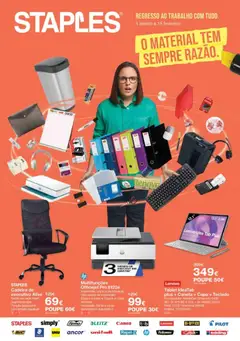 Pré-visualização Staples - Folheto Regresso ao Escritório 2026 válido de 05.01.2026