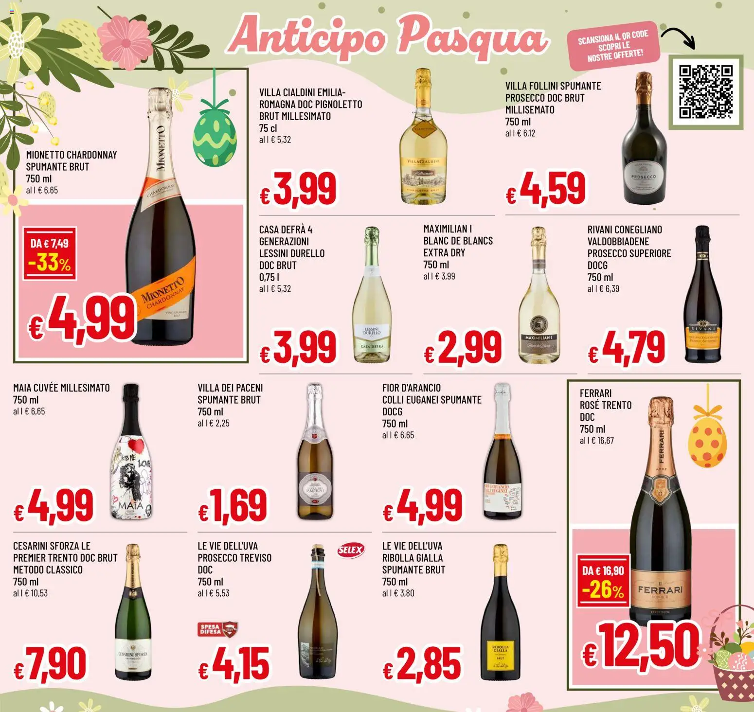 Volantino Galassia del 12.03.2026 | Pagina: 2 | Prodotti: Prosecco, Spumante