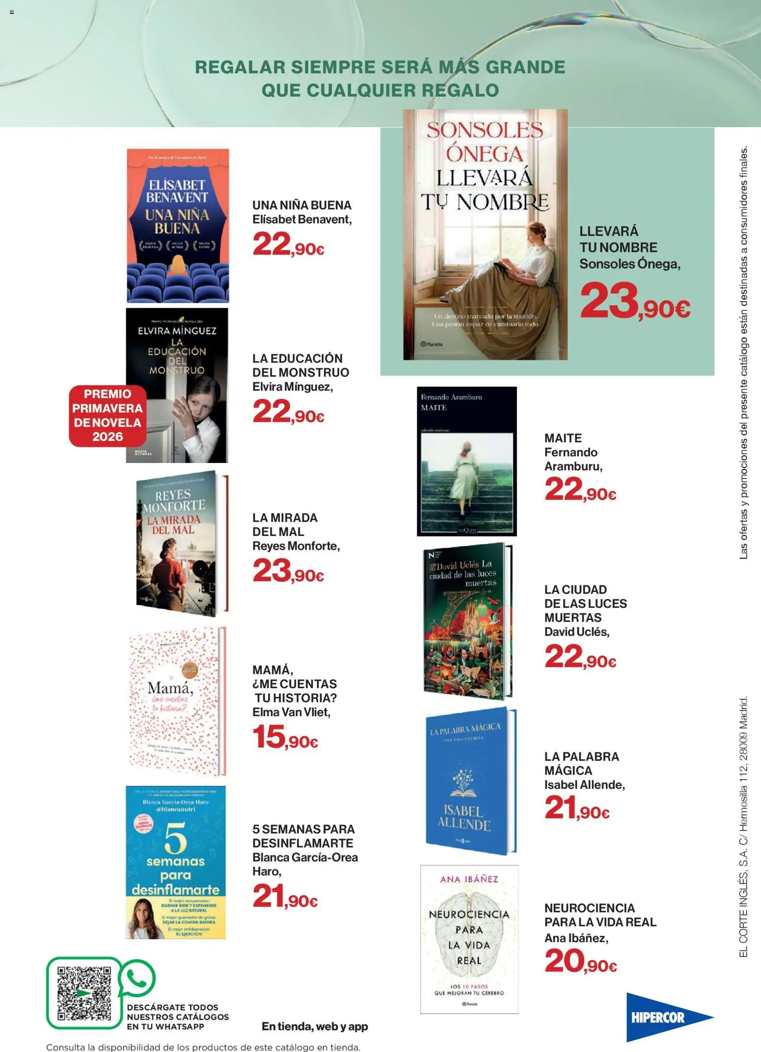 Hipercor - Día de la Madre │ válido desde el 20.04.2026 | Página: 9