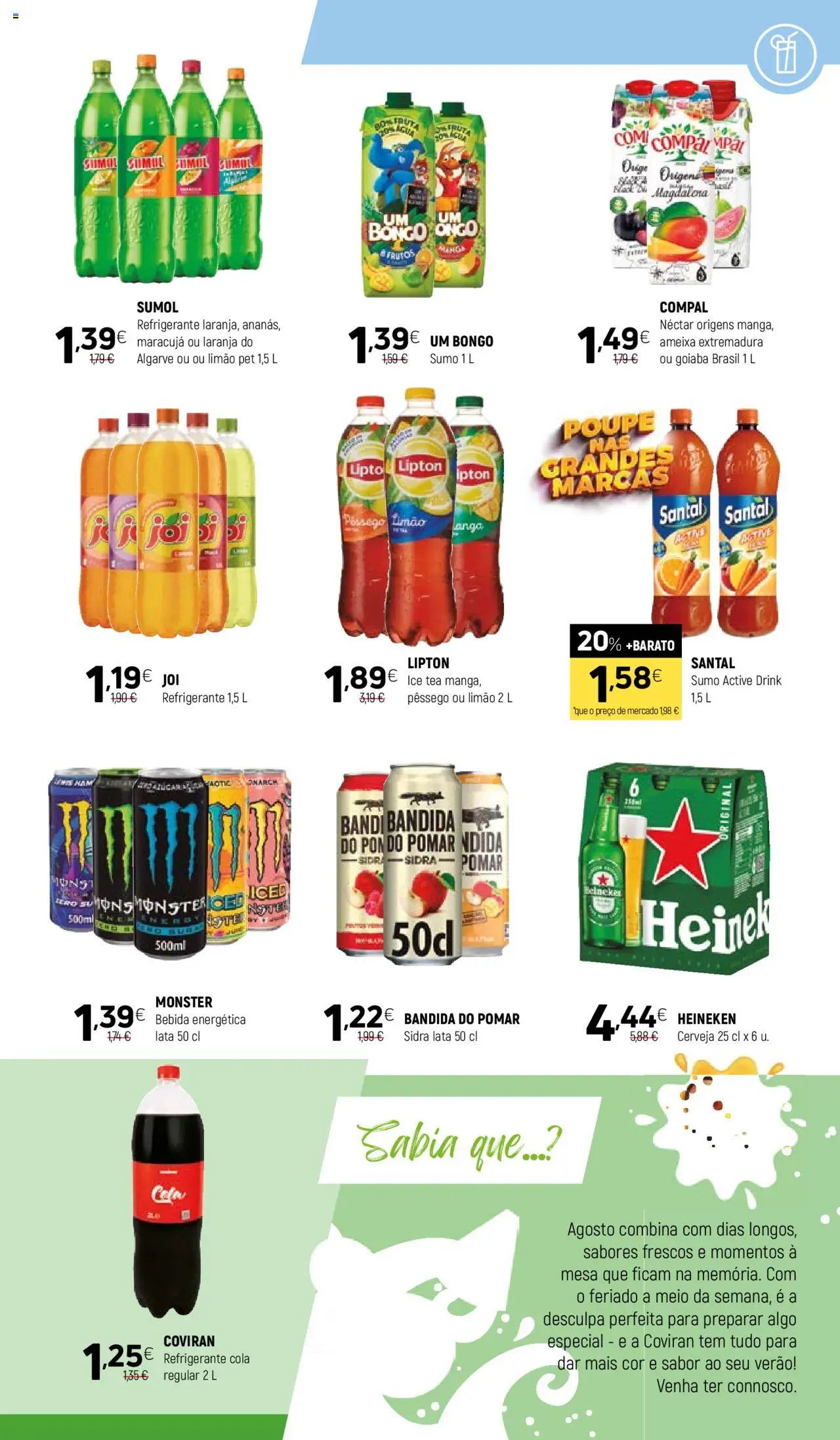 Coviran folheto │ válido de 12.08.2025 | Página: 11 | Produtos: Refrigerante, Mesa, Sumo, Bebida