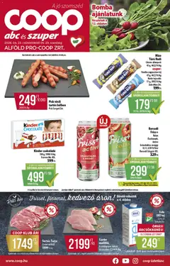 COOP - Abc & szuper / Alföld Pro-Coop Zrt. - amely érvényes a következő dátumtól: 23.04.2026