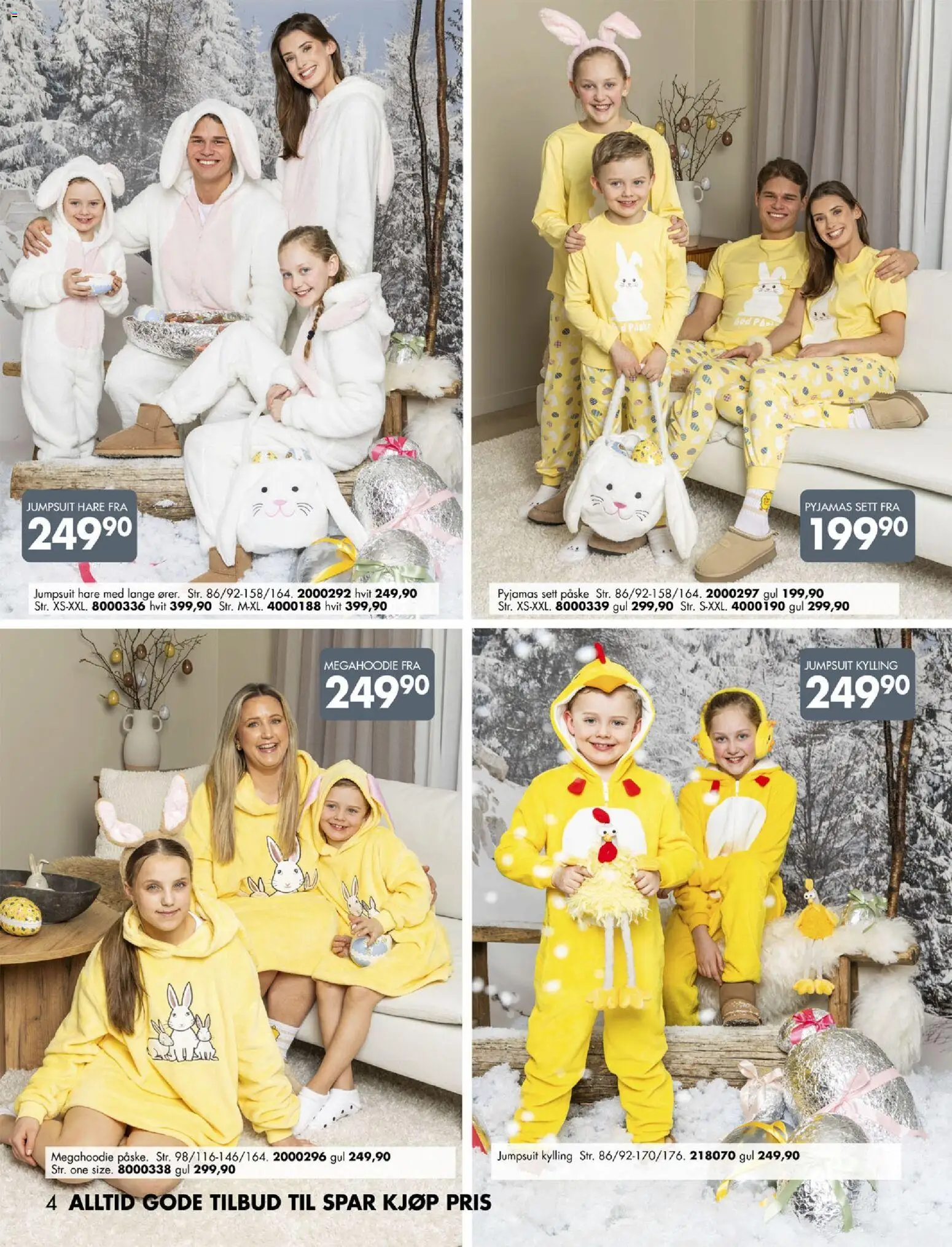 {H1} | Side: 4 | Produkter: Kylling, Capsule de café, Jumpsuit