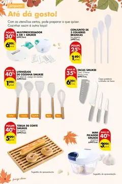 Pré-visualização Pingo Doce - De Bazar Outono Açores válido de 16.10.2025 | Página: 4 | Produtos: Tábua, Espátula, Colheres