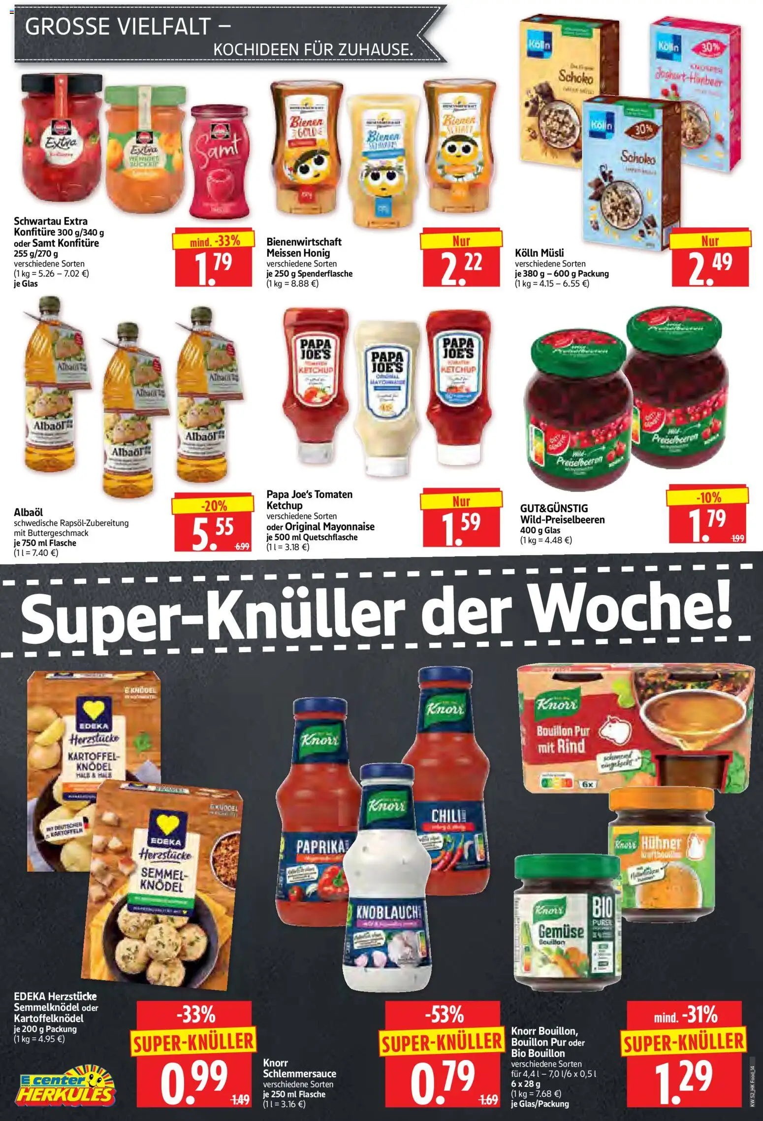 HERKULES Prospekt 	 – gültig ab 22.12.2025 | Seite: 14 | Produkte: Kolln, Paprika, Mayonnaise, Ketchup