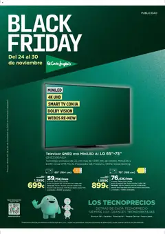 Vista previa El Corte Inglés Black Friday válido desde el 24.11.2025