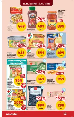 FAGY-LAKOMA CSIRKE NUGGETS CORNFLAKES PANÍRBAN, gyorsfagyasztott 500 g, 2998 Ft/kg, PENNY Kártyával: 2198 Ft/kg - amely érvényes a következő dátumtól: 30.10.2025 | Oldal: 16
