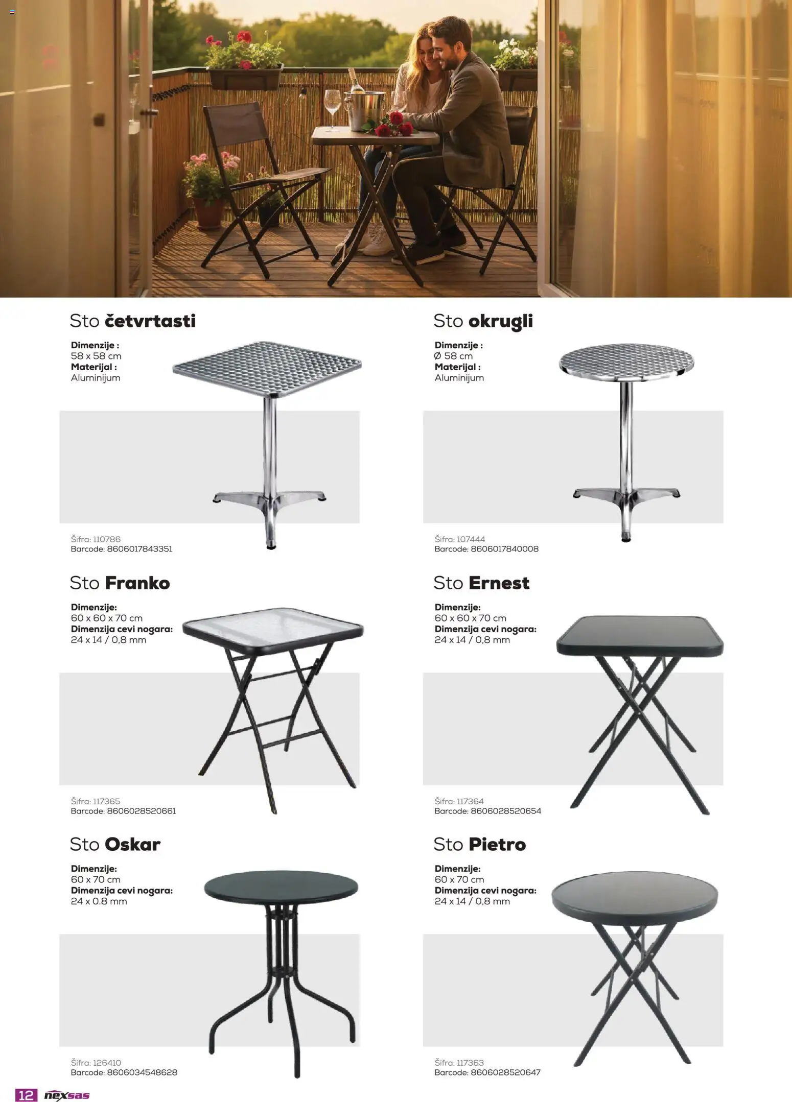 Tri O katalog - važi od 02.02.2026 | Strana: 14 | Proizvode: Sto