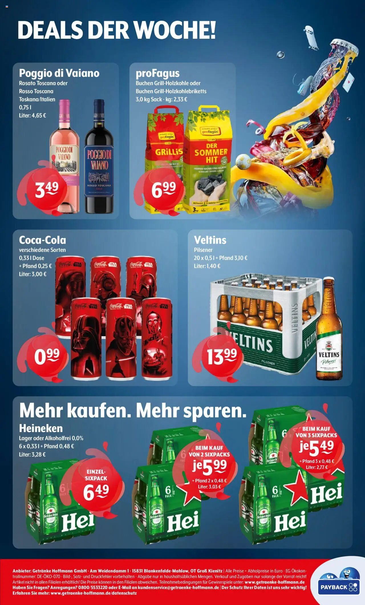 Getränke Hoffmann Prospekt 	 – gültig ab 08.09.2025 | Seite: 8 | Produkte: Heineken, Veltins