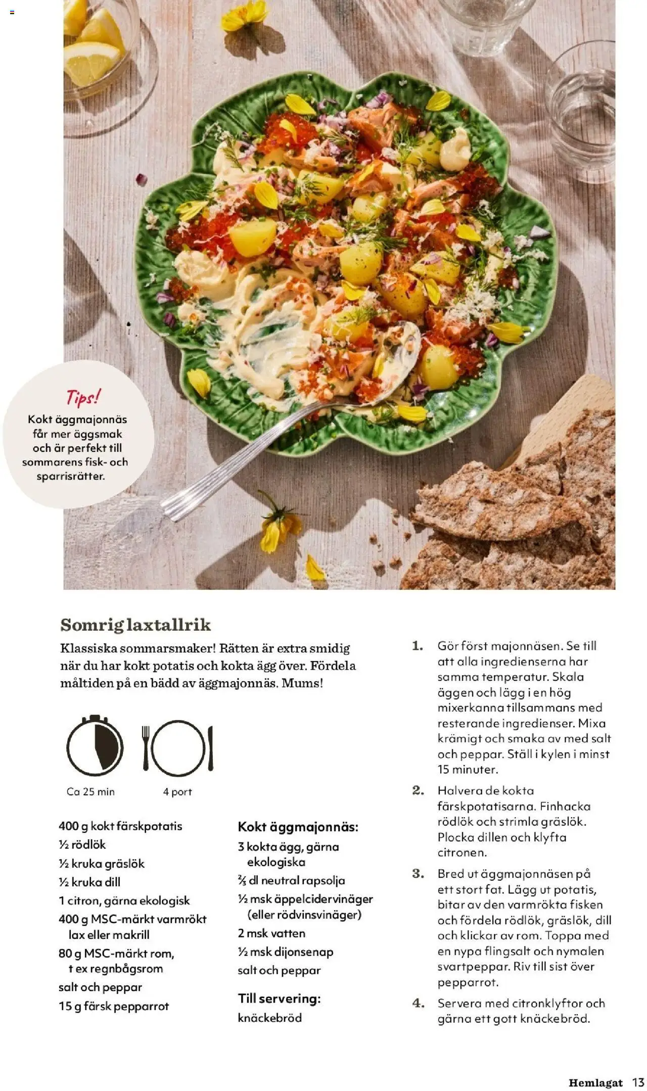 Hemköp reklamblad aktuell från 01.09.2025 | Sida: 13 | Produkter: Salt, Kruka, Rapsolja, Potatis