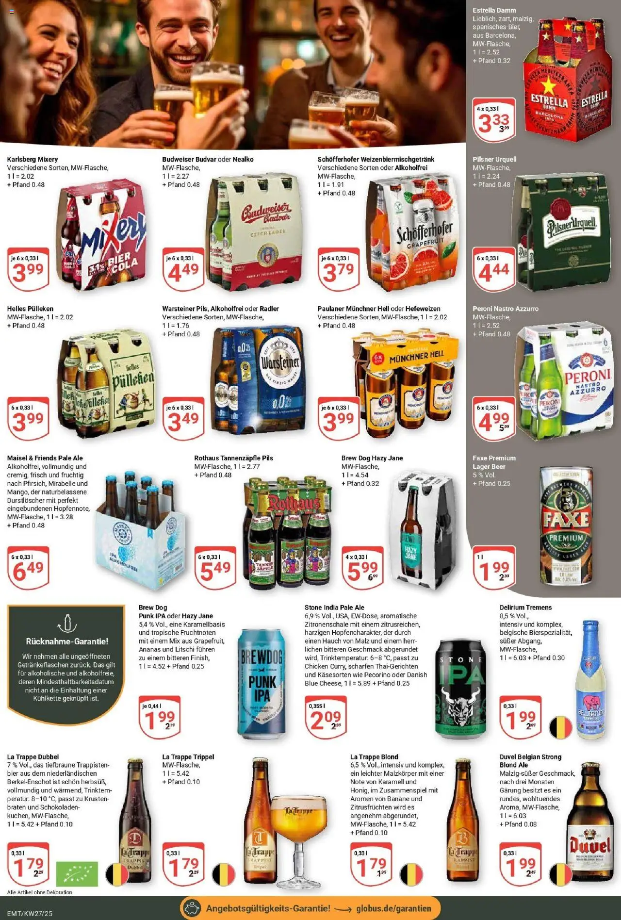 Globus prospekt Mittelhausen	 - gültig ab dem 29.06.2025 | Seite: 20 | Produkte: Pils, Ananas, Grapefruit, Pilsner urquell