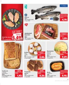 Proteinsko pecivo, 75 g - Pregled kataloga iz trgovine Kaufland, vrijedi od 11.02.2026 | Stranica: 35